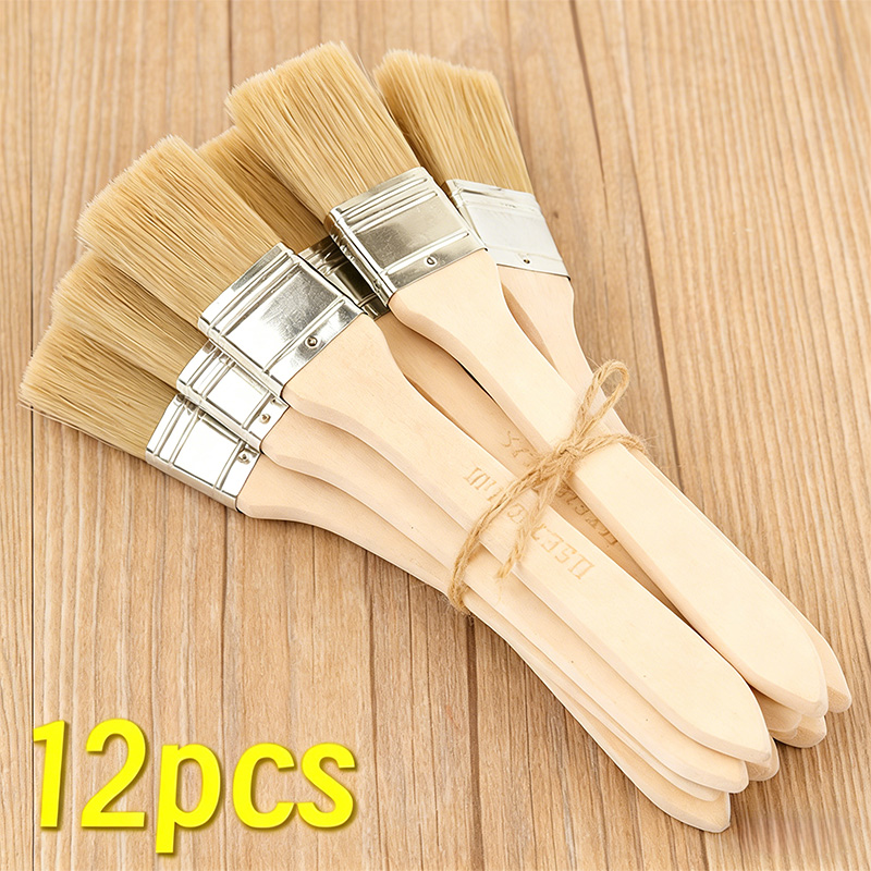 Furniture Hardware Manufacturer - 1-24 Buah Set Kuas Cat Profesional