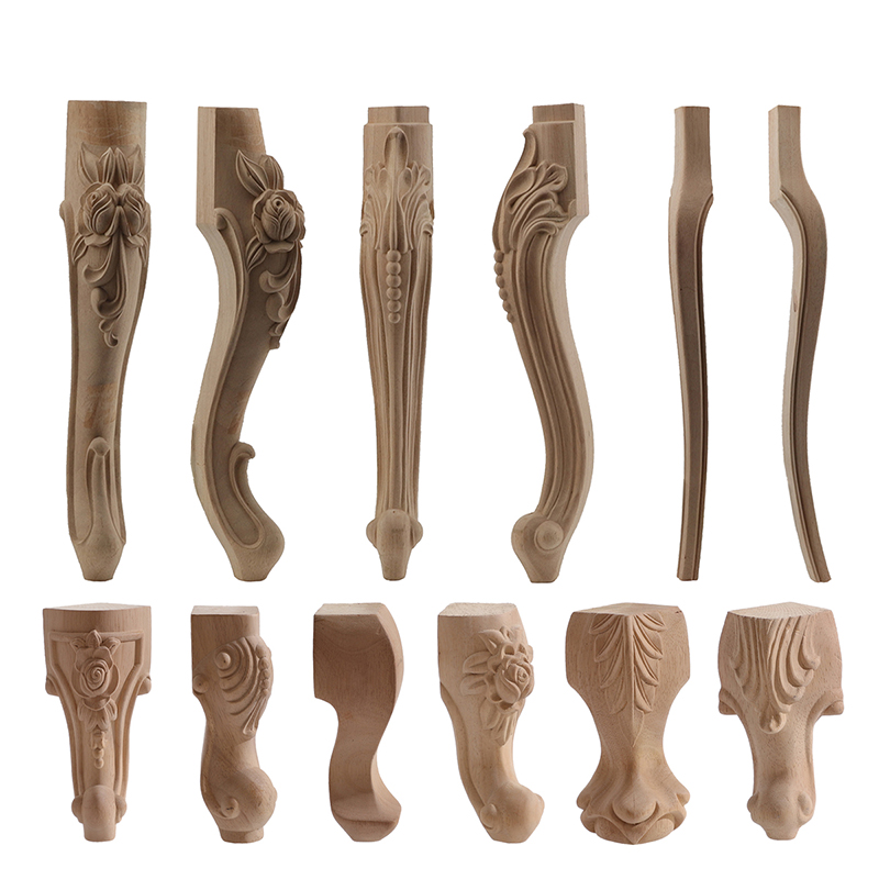Cabinet Hinge Overlay - Mebel dengan Kaki Kayu Solid Ukiran