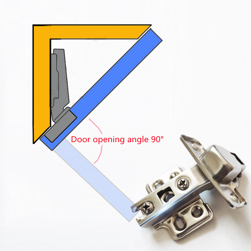KK&FING - Engsel Pintu Lemari  - Cabinet Hinge Overlay ulasan dan harga