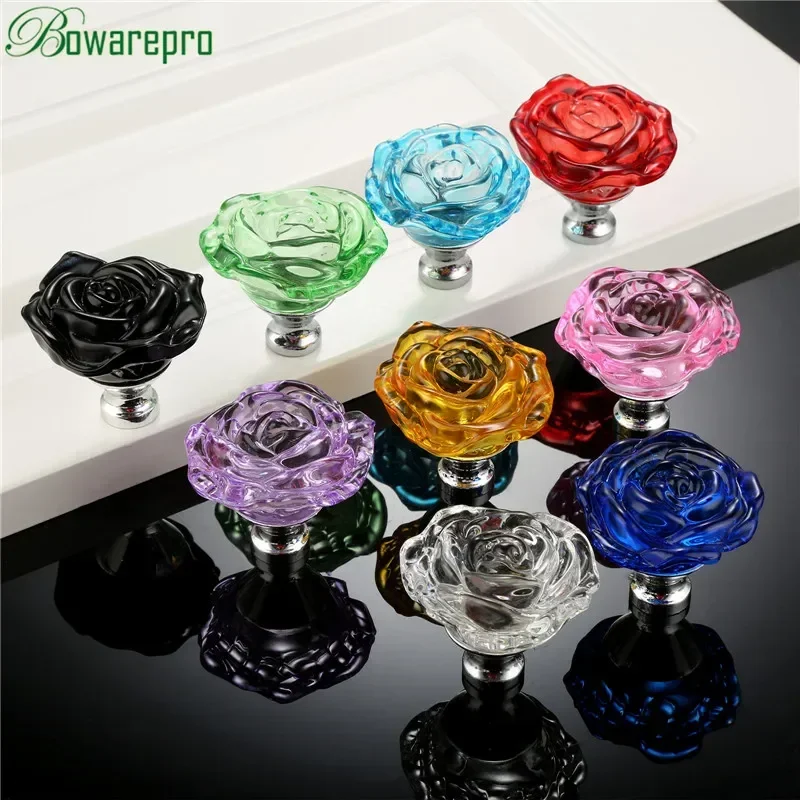 Bowarepro 50MM Kristal Mawar K - Furniture Hardware Manufacturer ulasan dan harga